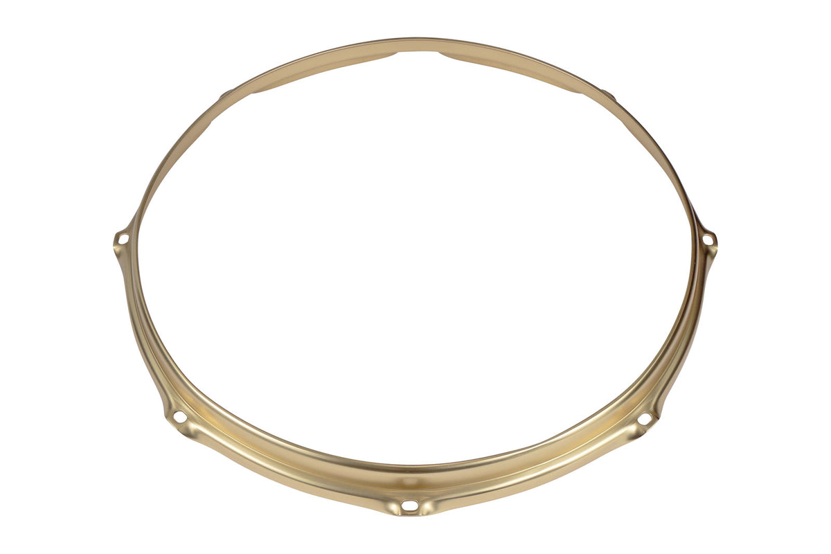 MSB148D HOOP TRIPLE FLANGED BRASS Sound Arc 8 HOLES (BEATER SIDE) 14