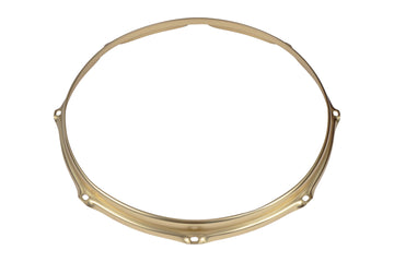MSB148D HOOP TRIPLE FLANGED BRASS Sound Arc 8 HOLES (BEATER SIDE) 14