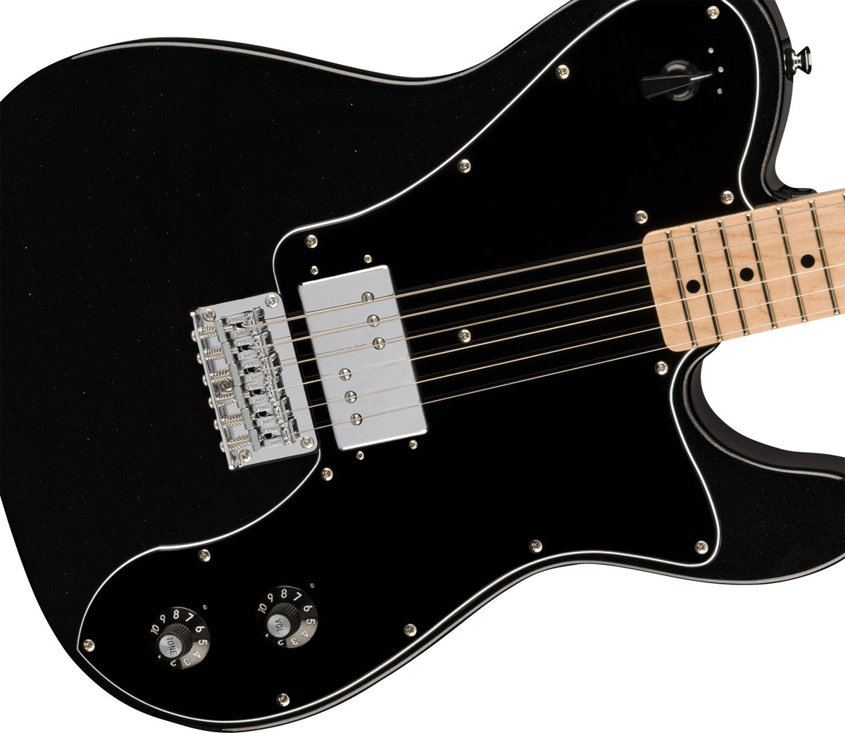 Esquire Dlx Paranormal Mn Metallic Schwarz