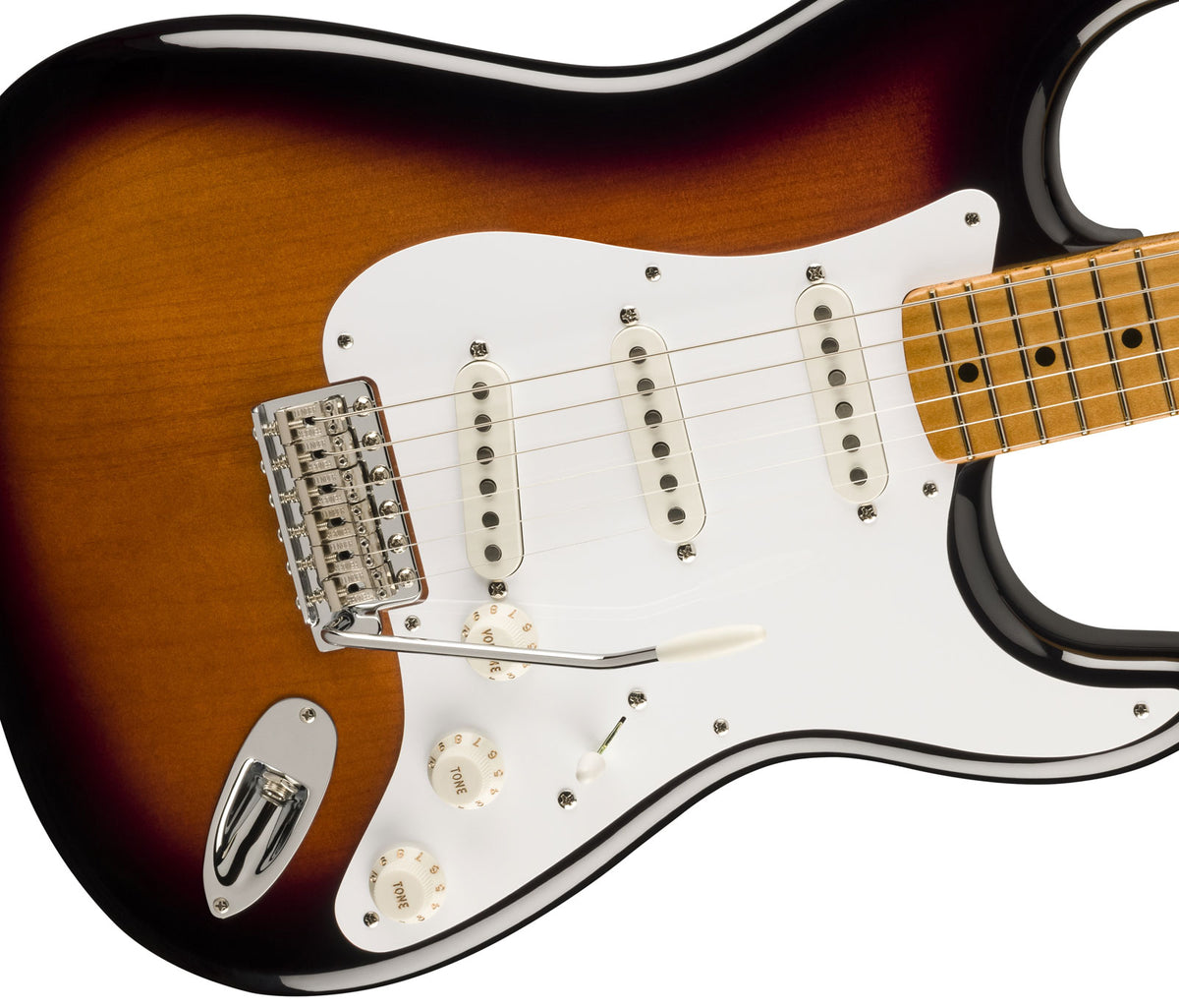 Stratocaster 50s Vintera II MN 2-farbiges Sunburst