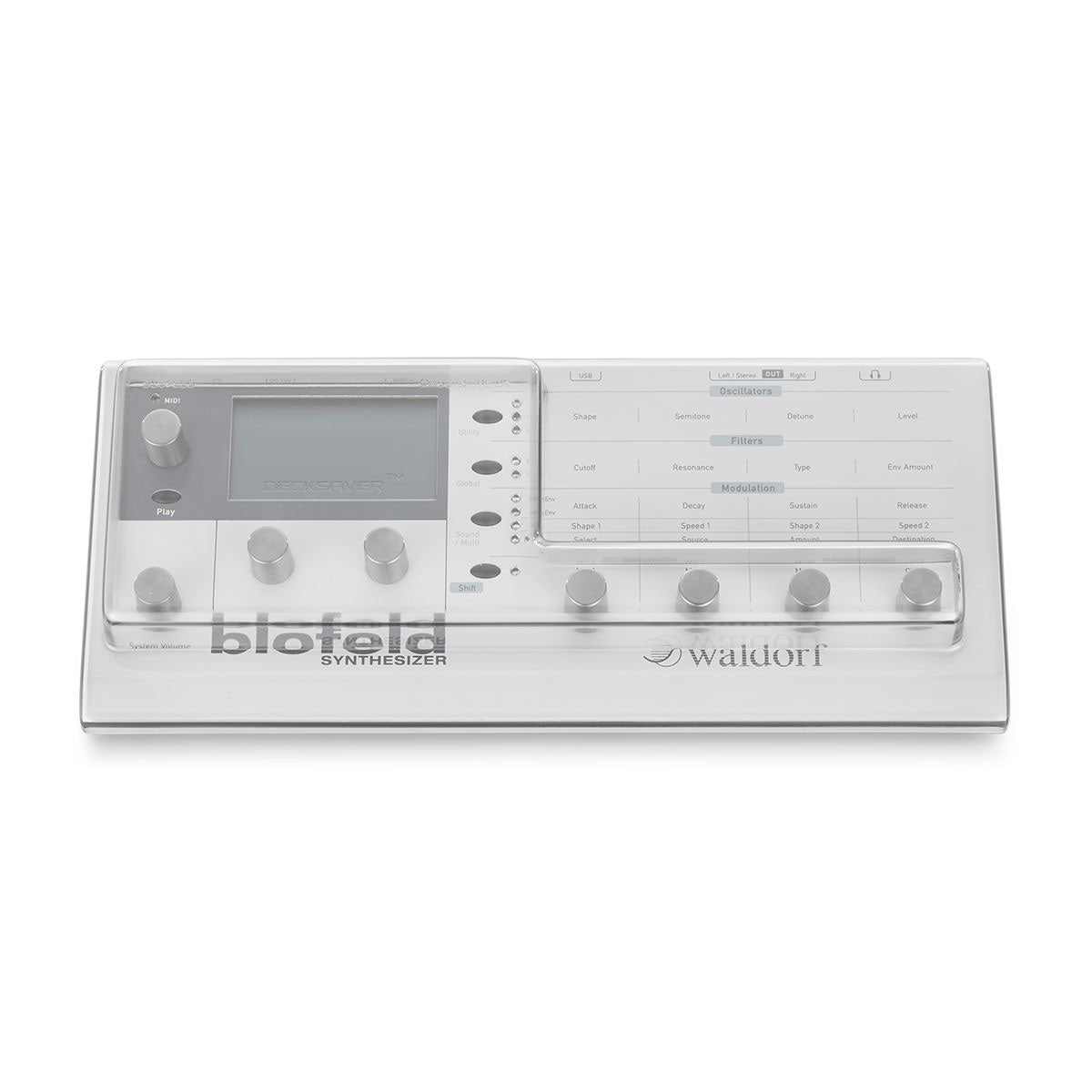 Waldorf Blofeld Desktop/ Pulse 2 Desktop-Abdeckung