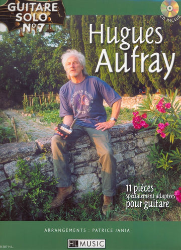 Aufray Hugues - Guitare Solo N°7 : Hugues Aufray + CD - Gesang Gitarre