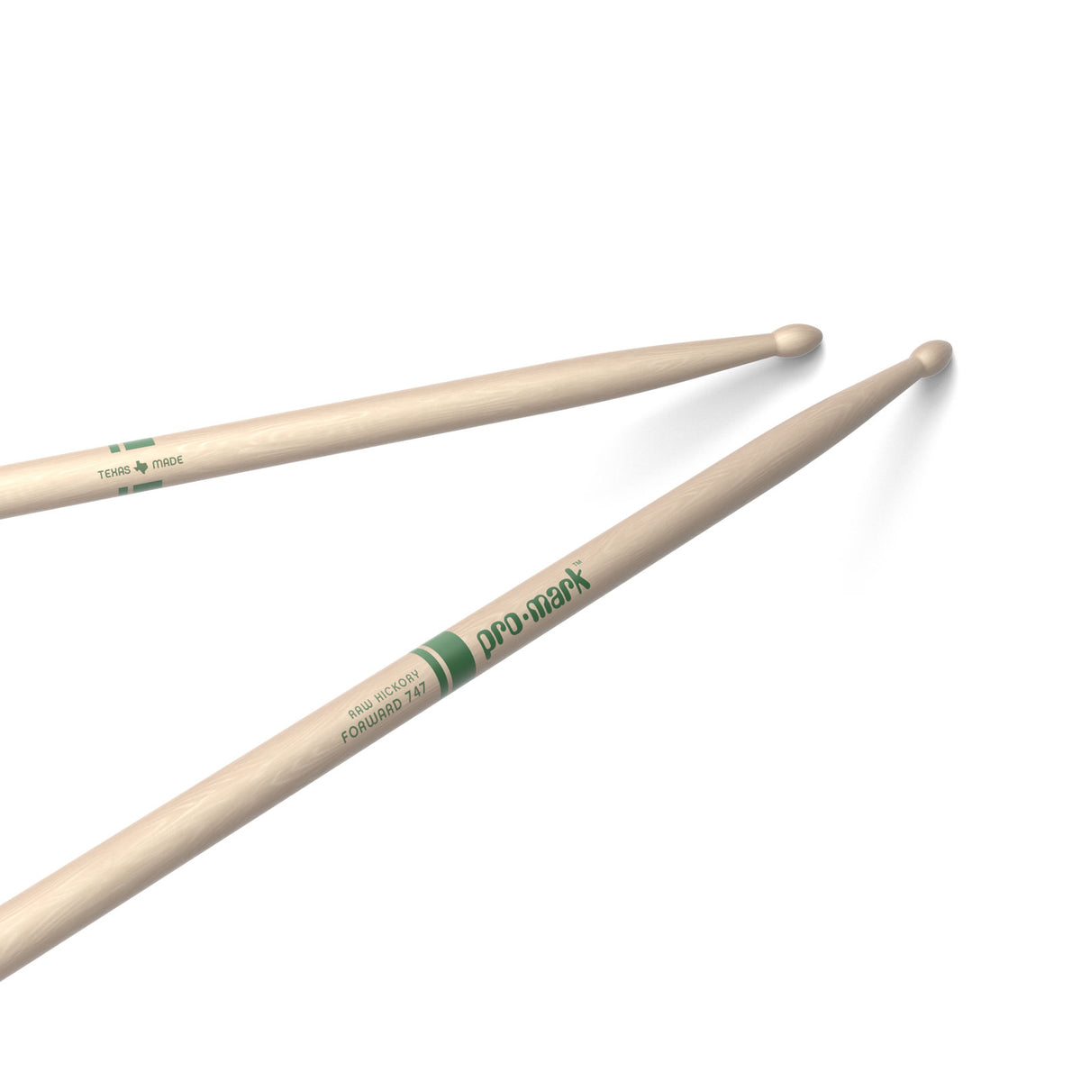 TXR747W - Classic Forward 747 Rohes Hickory Ovale Holzspitze
