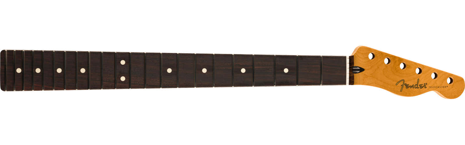 Satin Roasted Maple Fat Tele Neck, 22 Medium Jumbo , 9.5, RW, U Shape