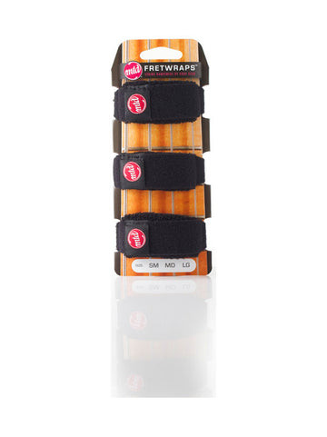 FretWraps 3er-Pack MTD Schwarz - Mittel