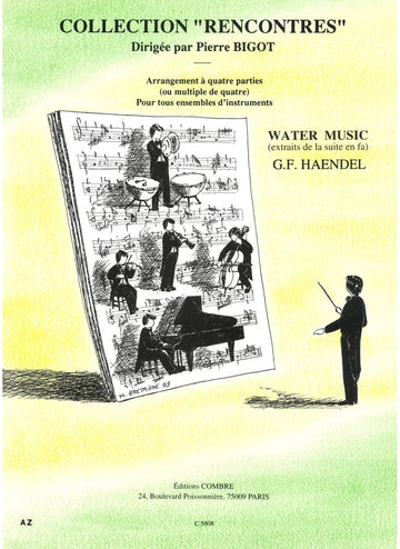Haendel - Water Music Extraits - Juniororchester in 4 Stimmen