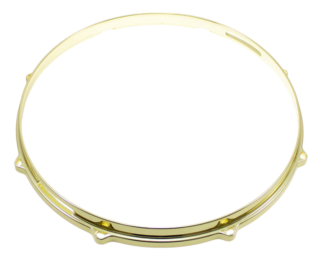 HDC3-14-8SBR - 14" GUSPANNREIFEN SNAREUNTERSEITE 8-LOCH GOLDFARBENE 3.0MM