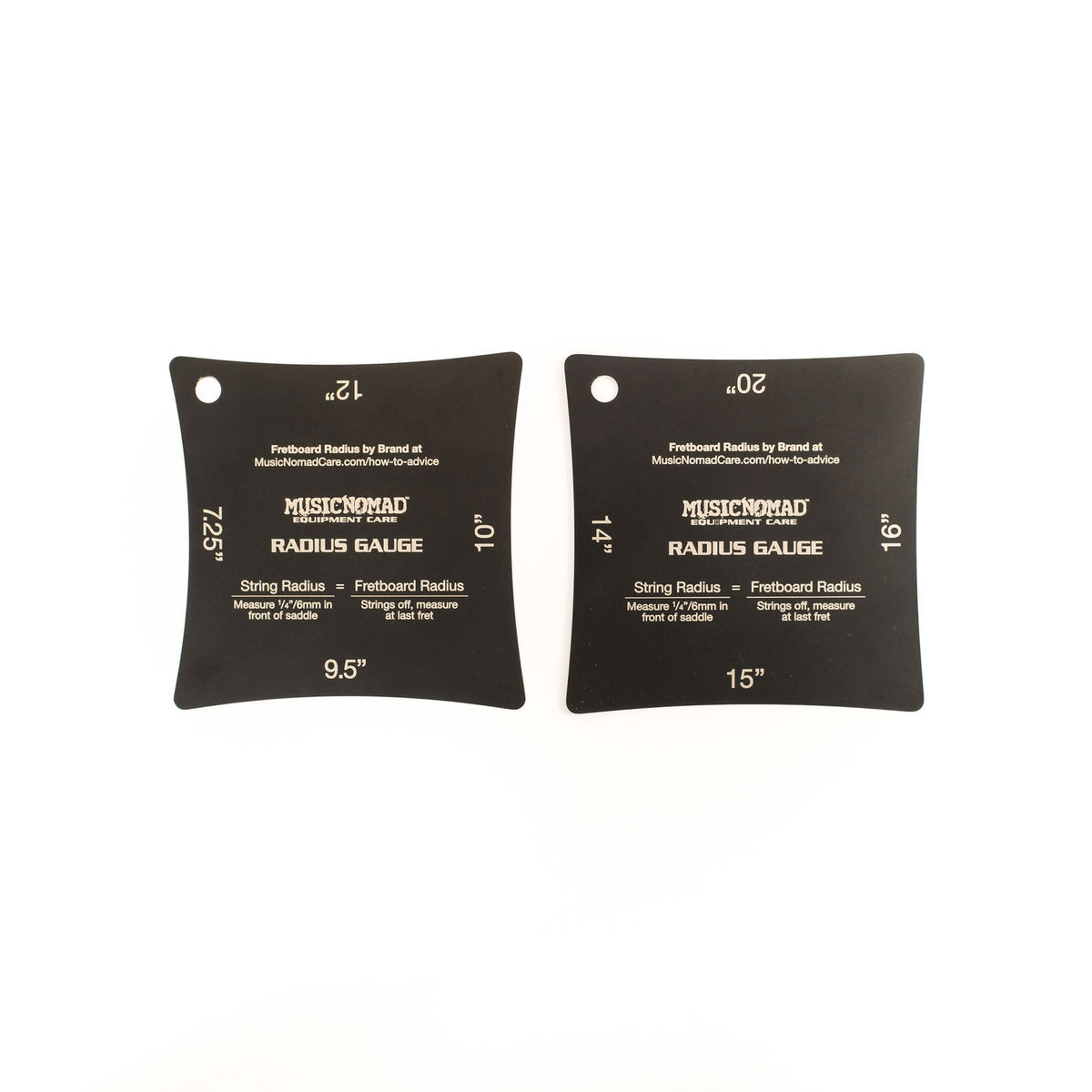 MN603 PRECISION RADIUS GAUGE SET - 2 PAK
