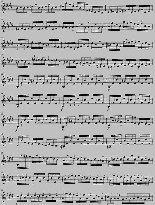 Bach J.S. - Sonaten und Partiten BWV 1001-1006 für Violine solo (notierte und kommentierte Fassung)