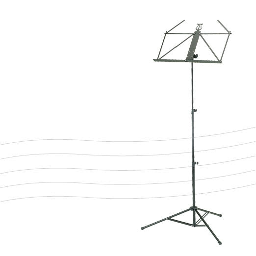 K&M RUKA MUSIC STAND BLACK 37850 ULTRA LIGHT