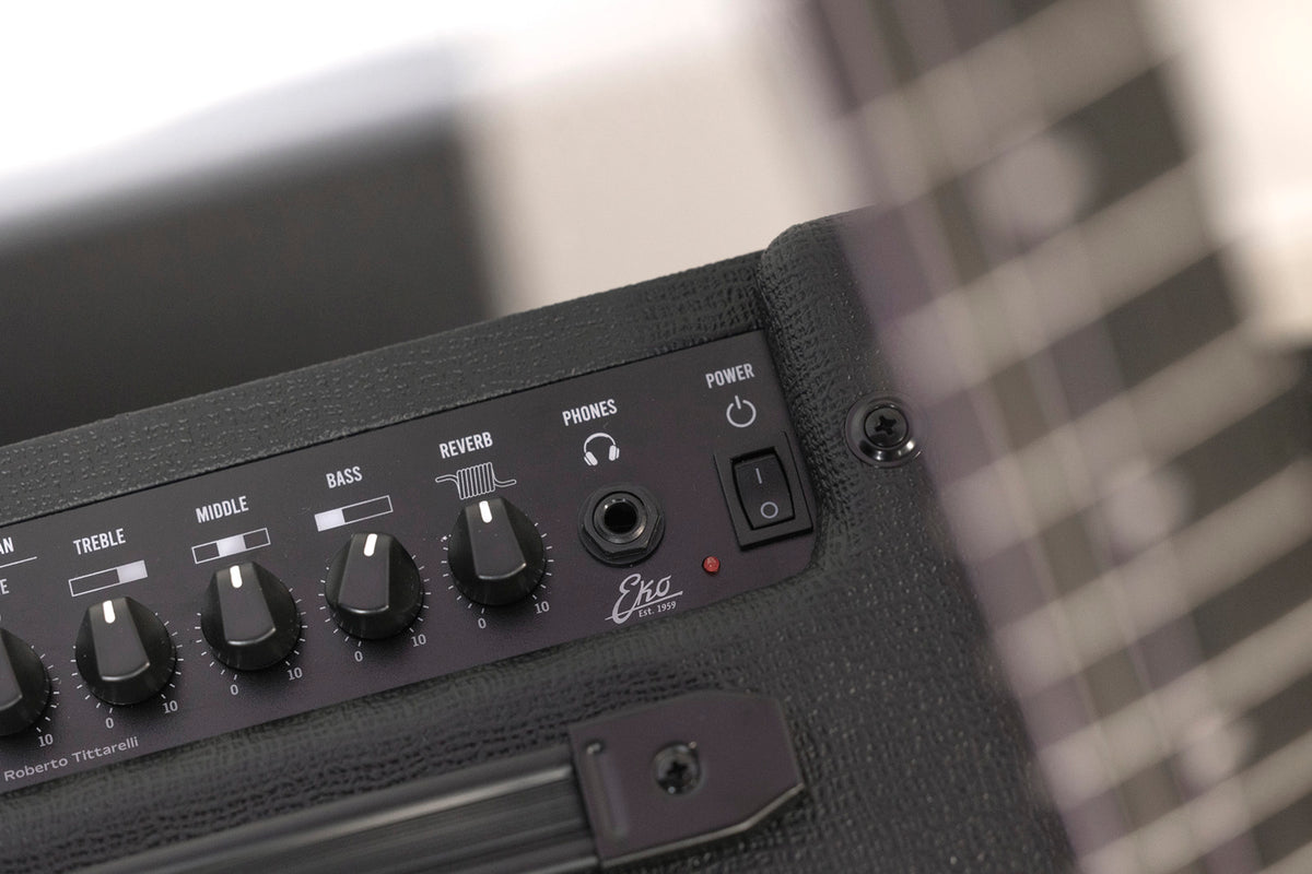 2 channels + FX loop + Reverb - 10" speaker - 25W