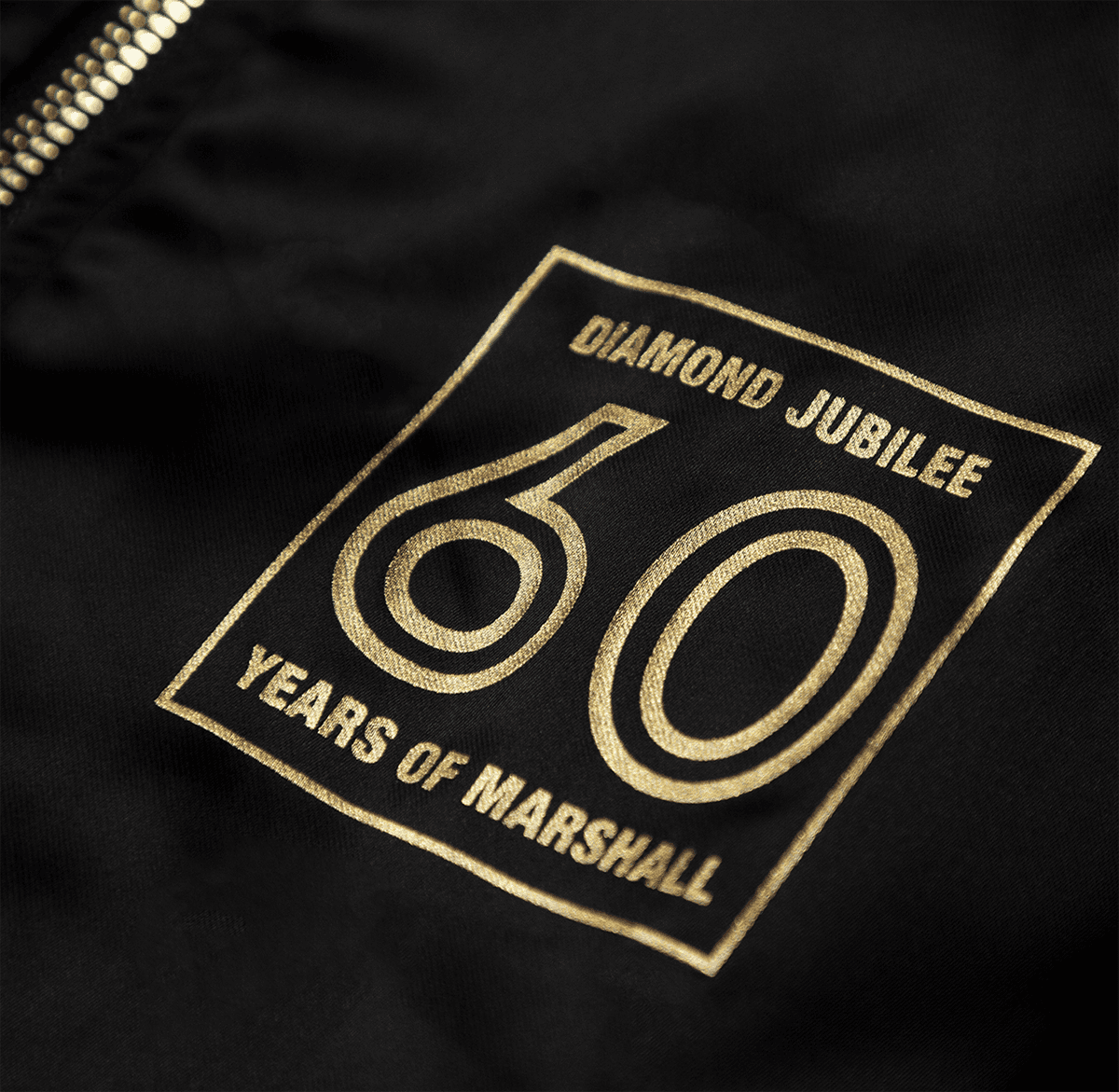 "S" Satin-Bomberjacke zum 60-jährigen Jubiläum