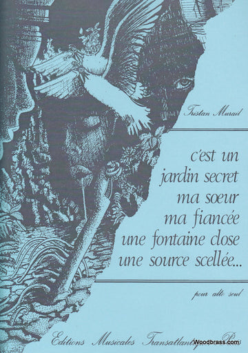 MURAIL T. - C'EST UN JARDIN SECRET... - ALTO SOLO