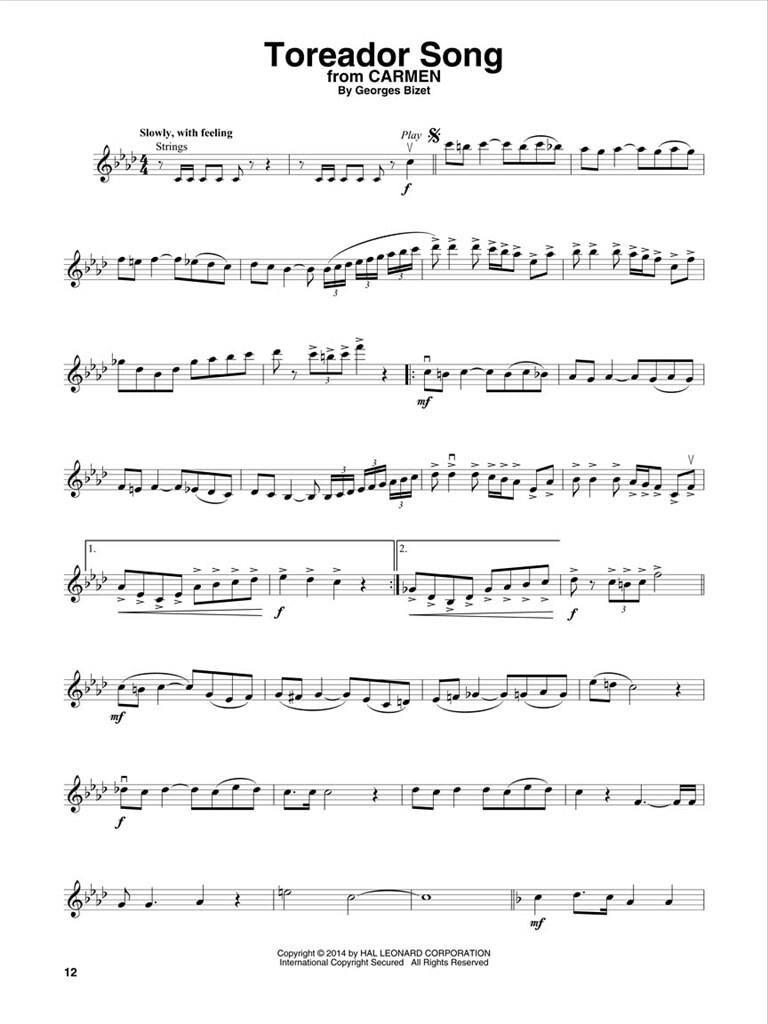 Violin Play Along Volume 47 - Light Masterworks