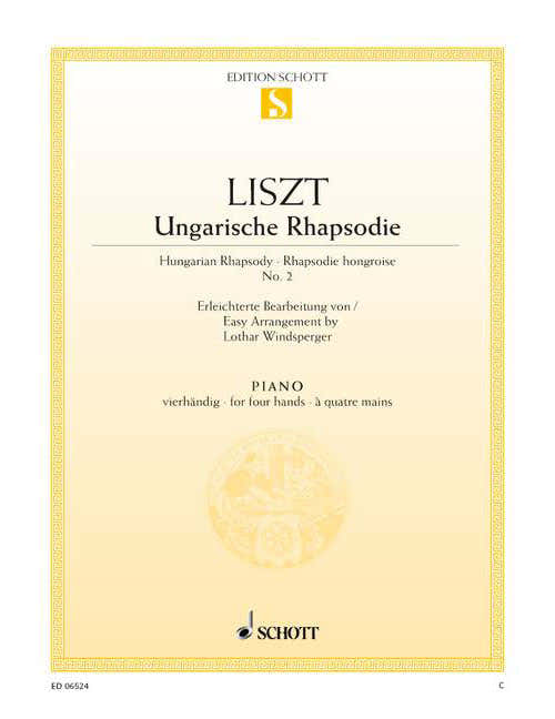 Liszt - Rhapsodie Hongroise - Piano (4 Hets)