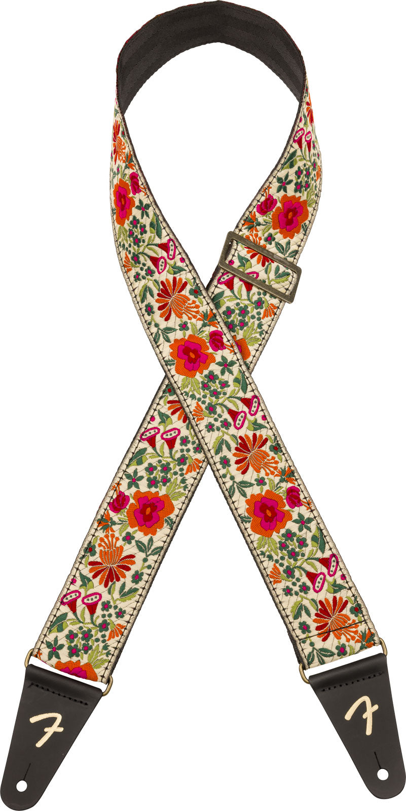 Mosaic Jacquard-Gurt Creme