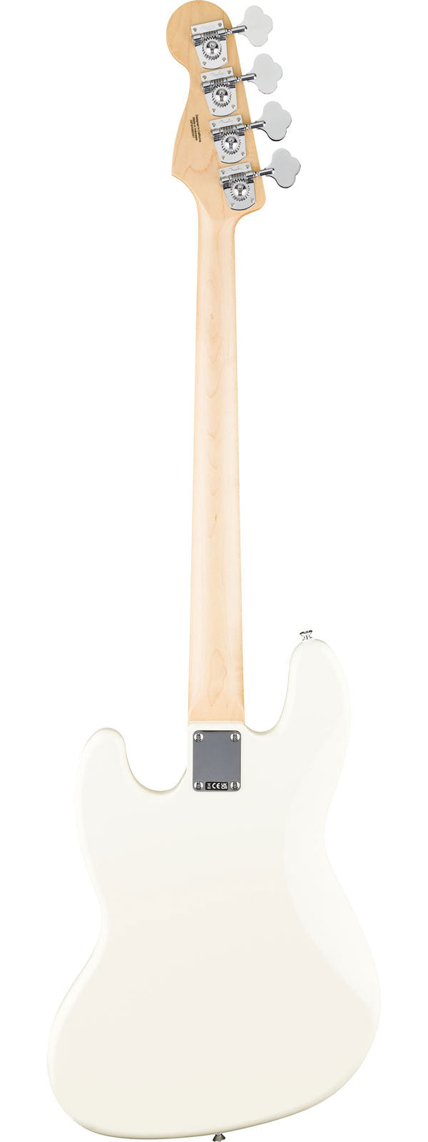 Standard Jazz Bass LRL weißes Schlagbrett Olympic White