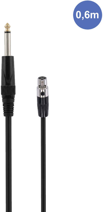 AUDIOCAB 451 Jack zu Mini XLR weiblich 3-polig