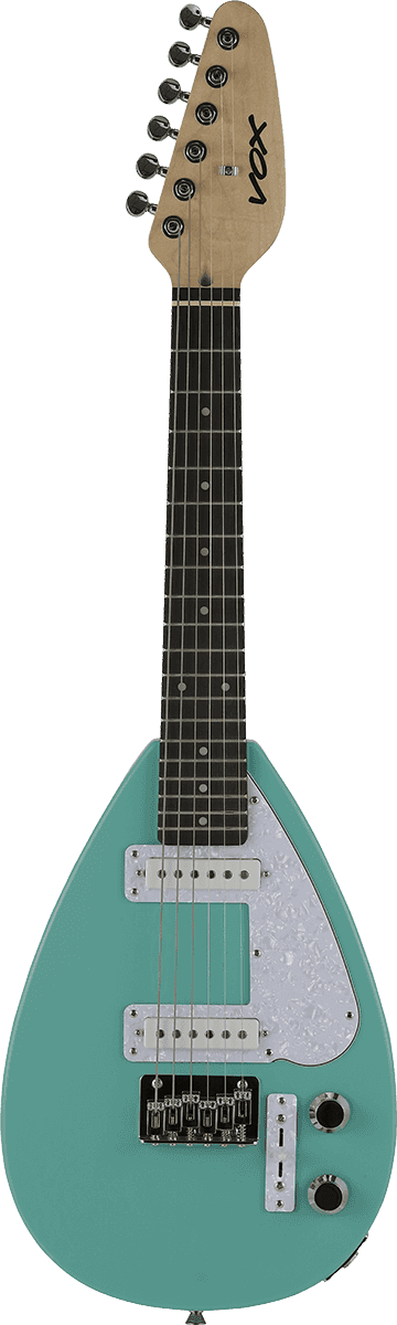 Mini Electric Guitar Aqua Green
