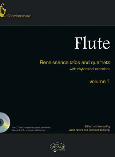 FLUTE RENAISSANCE TRIOS AND QUARTETS VOL.1 + CD - 3 OU 4 FLUTES