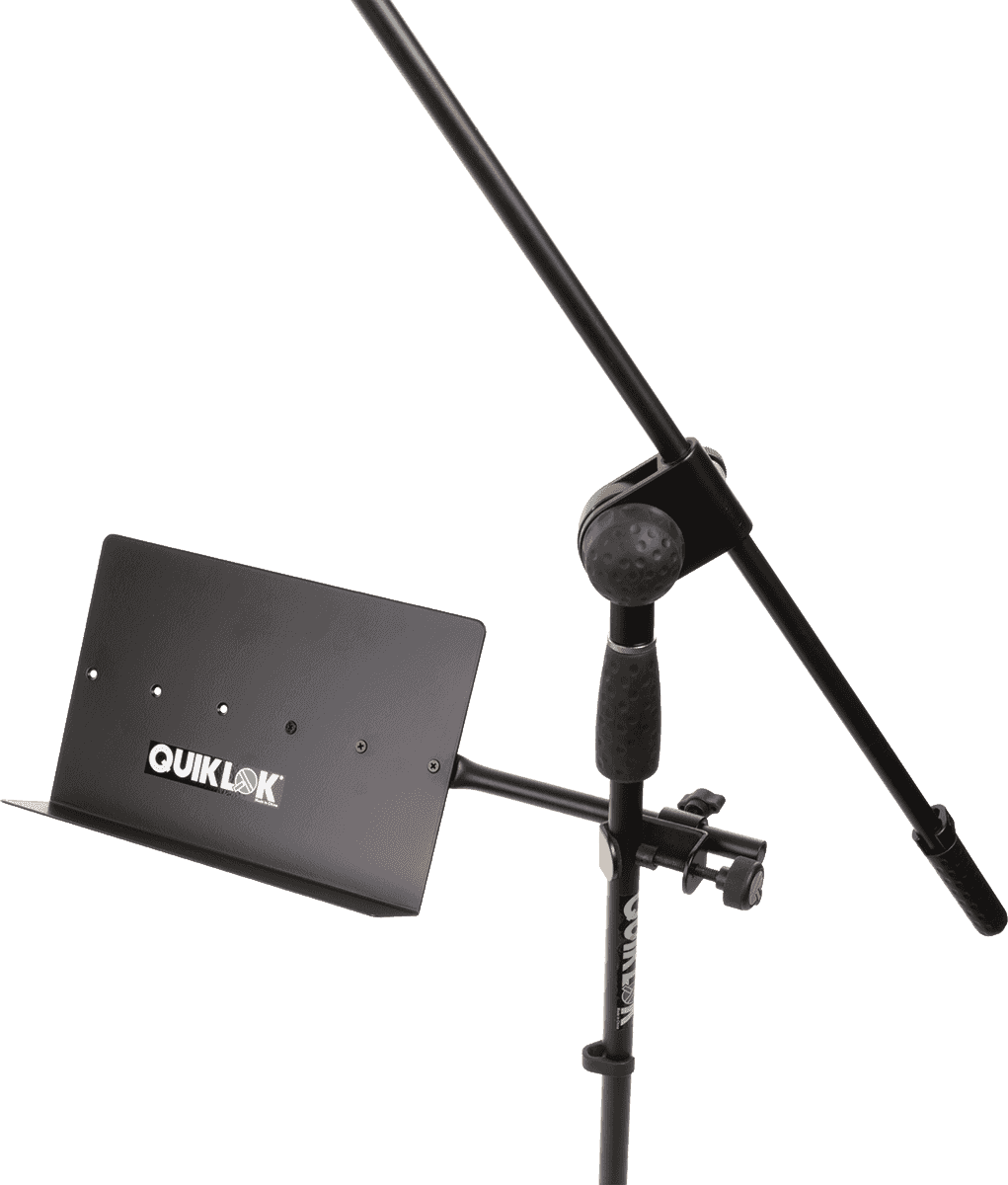 MS303 MUSIC STAND WITH BLACK CLAMP