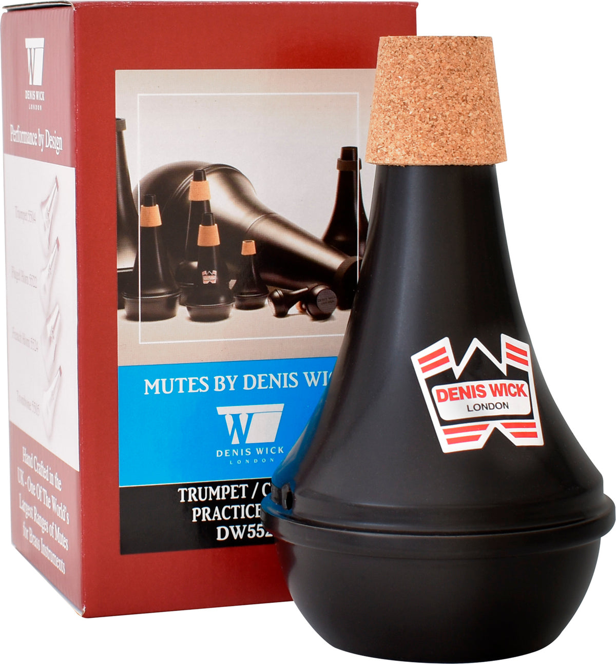 DW5526 - PRACTICE MUTE FUR TROMPETE ODER KORNETT