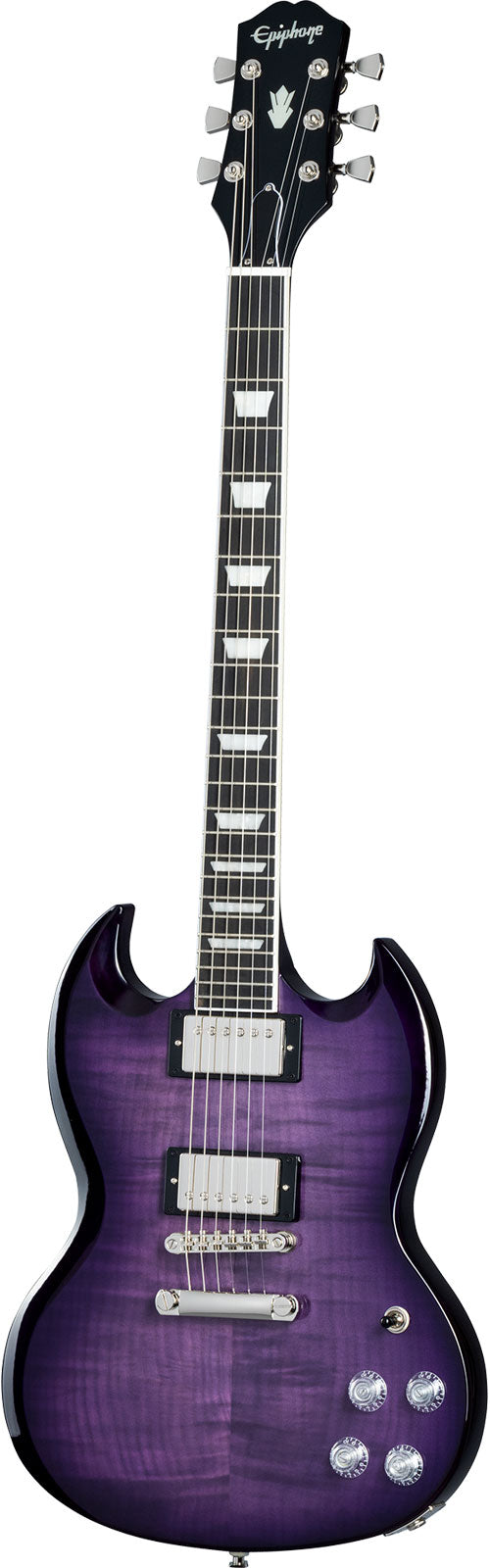 SG Modern Gemasertes Violett Burst IBGCS