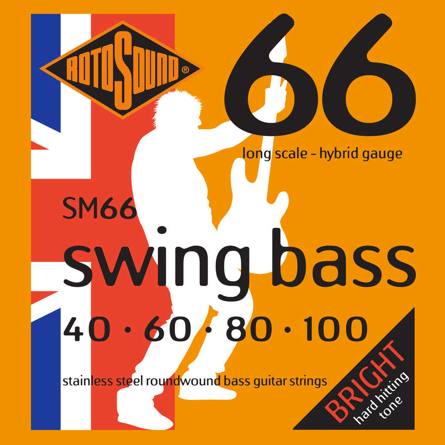 SM66 Swing Bass Edelstahl-Roundwound Long Scale 40-100