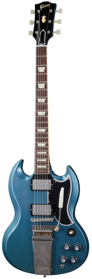 Sg Standard 1964 Neuauflage mit Maestro Ultra Light Aged Pelham Blue Cs Mlc