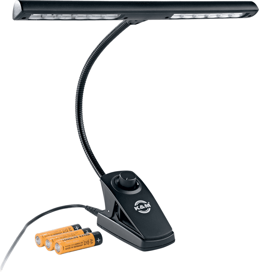 12295 MUSIC STAND LIGHT - BLACK