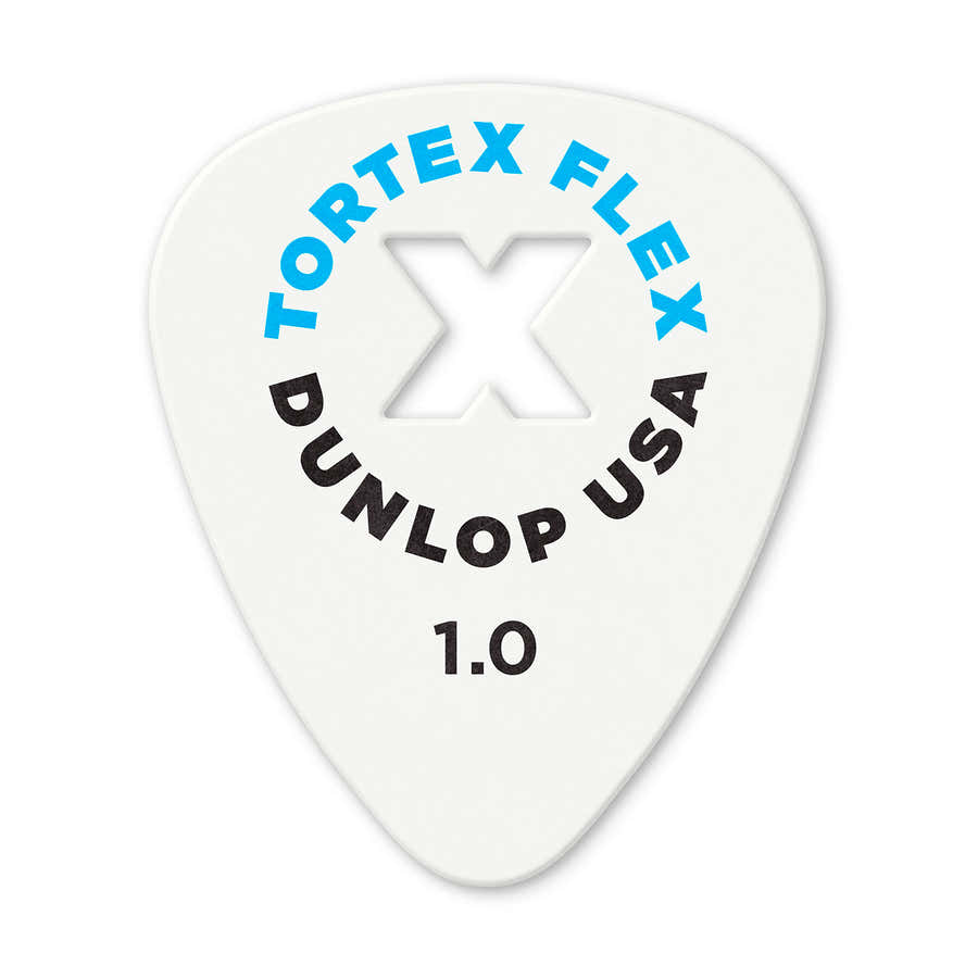 72 x 1,00mm Tortex Flex X Plektren