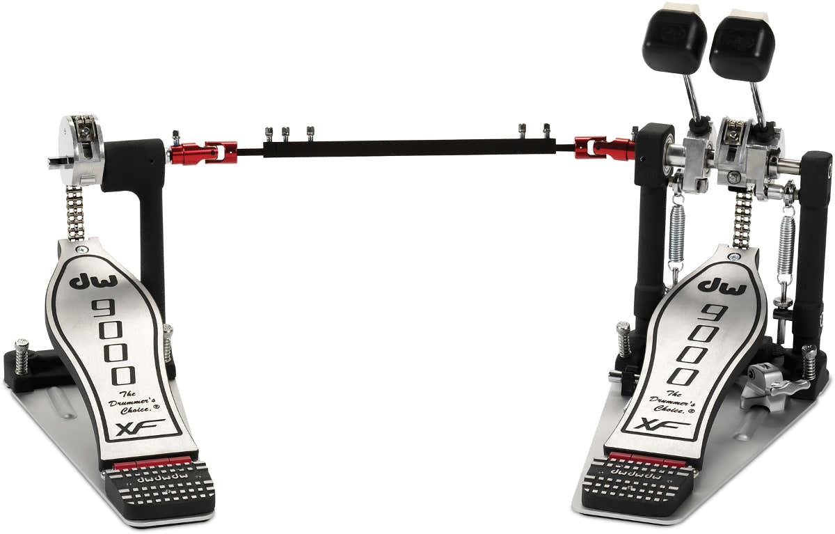 DW9002XF Doppeltes Bassdrum-Pedal Long Board