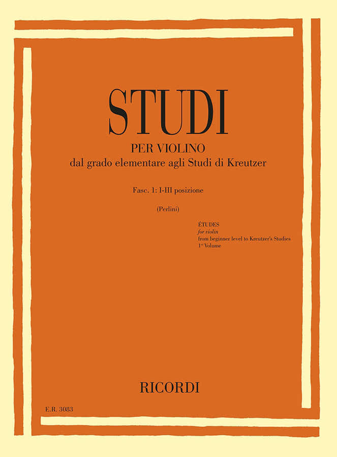 Studien für Violine - Heft I: I-iii Lage