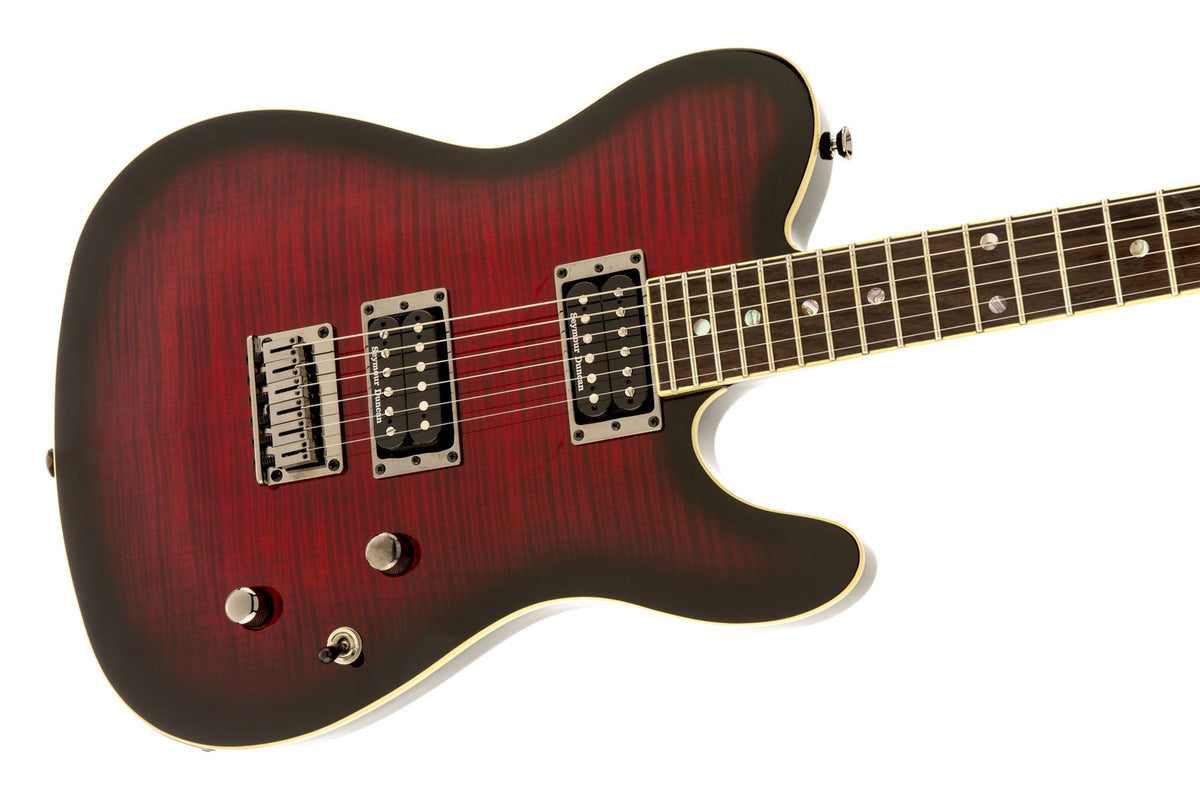 Telecaster LTD LRL Schwarzkirsch-Burst