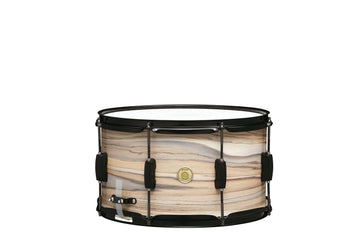 WOODWORKS 8"X14" SNARE DRUM NATURAL ZEBRAWOOD WRAP