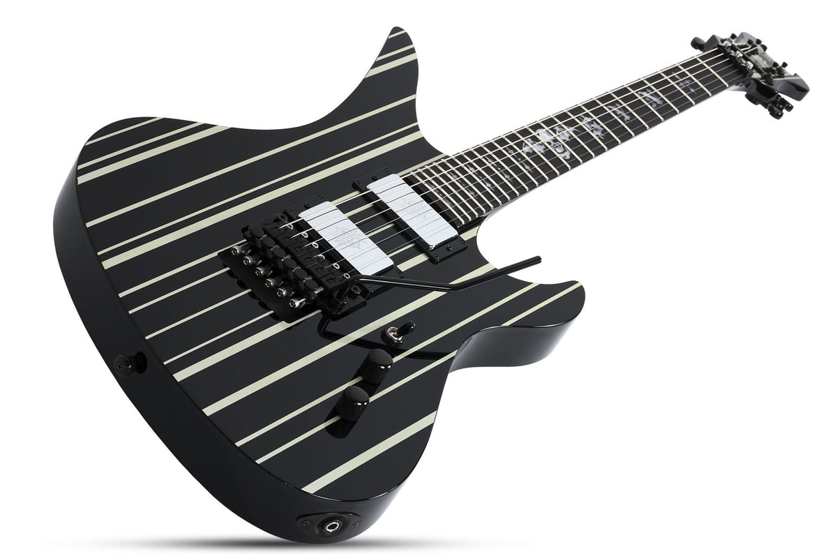 Custom Synyster Gate Signature Schwarz Silber