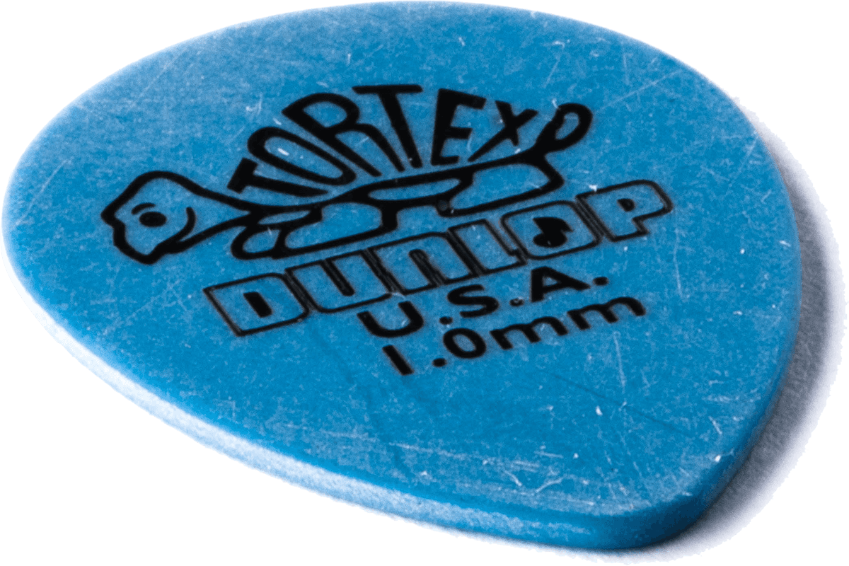 36 x 1,00mm Tortex Small Teardrop Blau