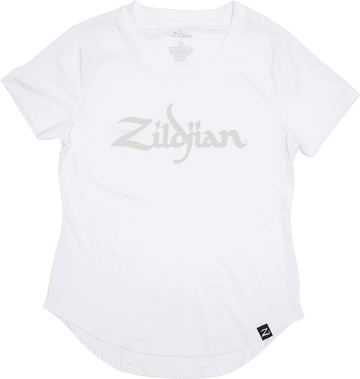 Größe XL - Damen-T-Shirt Zildjian Weiß