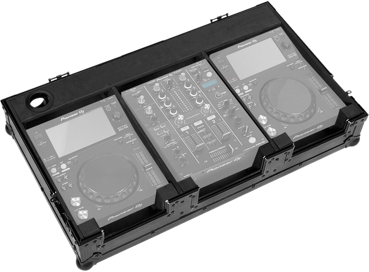 Flight Konsole 10'' XDJ700 und DJM450 Schwarz