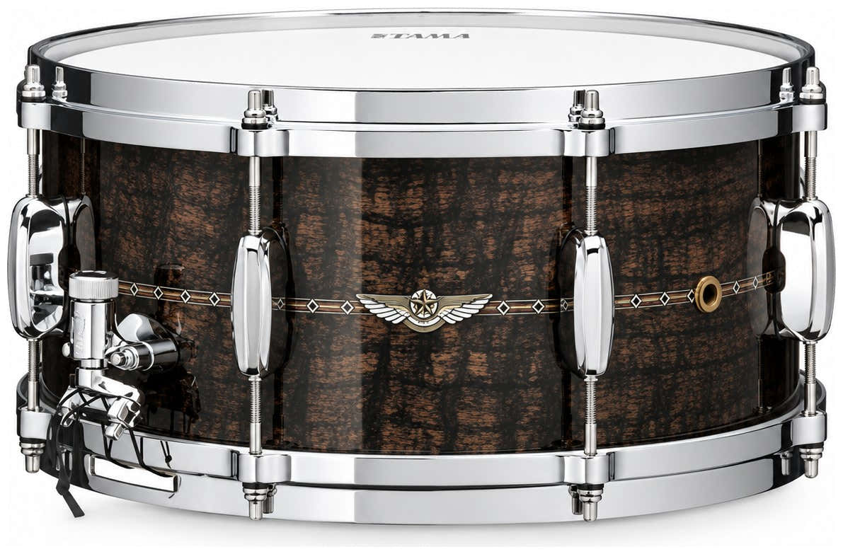 TMS148S-CBP - STAR Maple 14"x8" Snare Drum CHARCOAL BROWN PARAISO