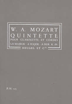 Mozart W. A. - Quintett KV 581 - Taschenpartitur