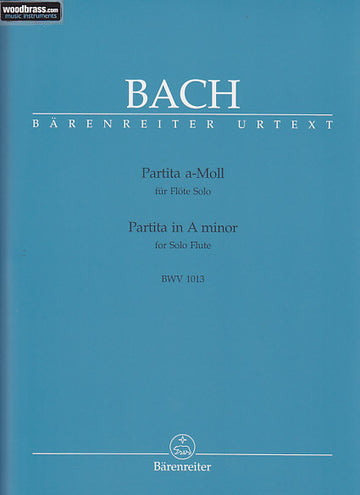 Bach J.S - Partita En La Mineur BWV 1013 - Flute Seule