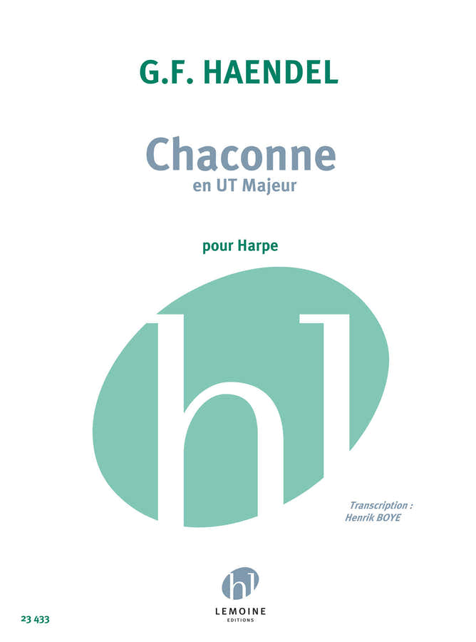 HAENDEL G.F. - CHACONNE - HARPE