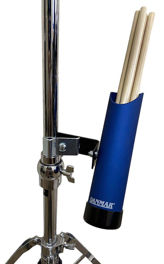 1027BLUA DRUM STICKS HOLDER CLAMP SUPPORT ON CYMBAL STAND