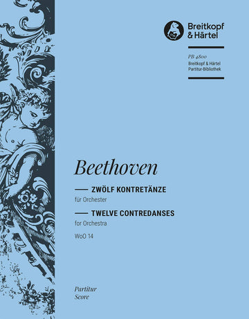 Beethoven Ludwig Van - Zwolf Kontretanze Woo 14 - Orchestra