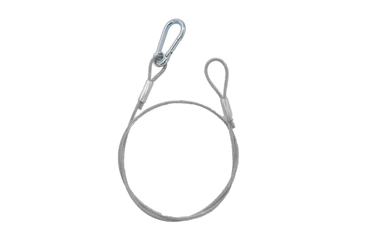 Sicherheitsschlinge 3 mm 75 cm Silber