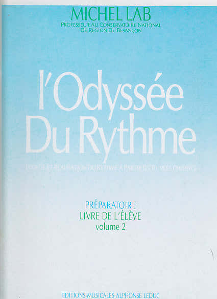 Lab Michel - L'odyssee Du Rythme Vol.2 (livre De L'eleve)