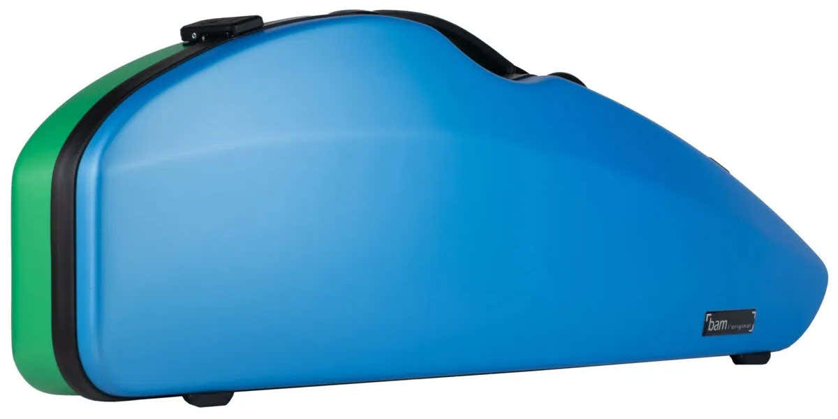 Geigenkoffer 4/4 Hightech Bonbon - Blau/Grün