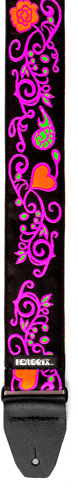 Jimi Hendrix Blacklight Monterey Pink