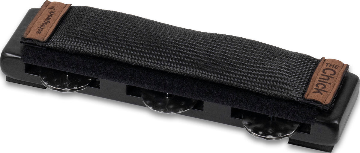 Schlagwerk Percussion Jingle Chick Stahl - Velcro